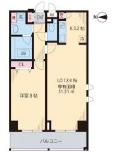 プレシャス音羽　506号室　間取り