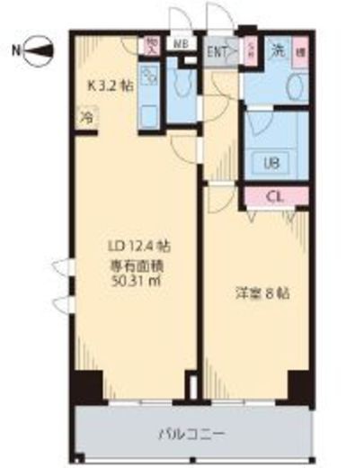 プレシャス音羽　904号室　間取り