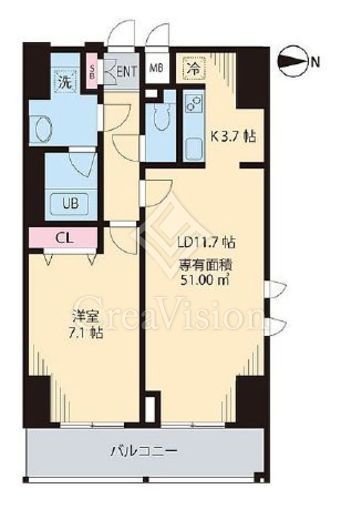 プレシャス音羽　903号室　間取り