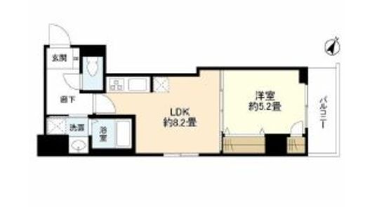 ベルパエーゼ小石川　403号室　間取り