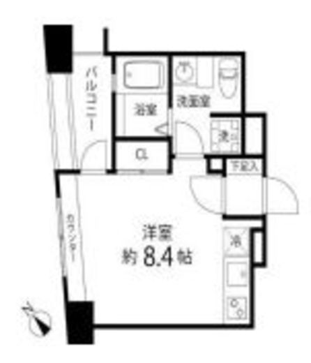 レニール本駒込　603号室　間取り