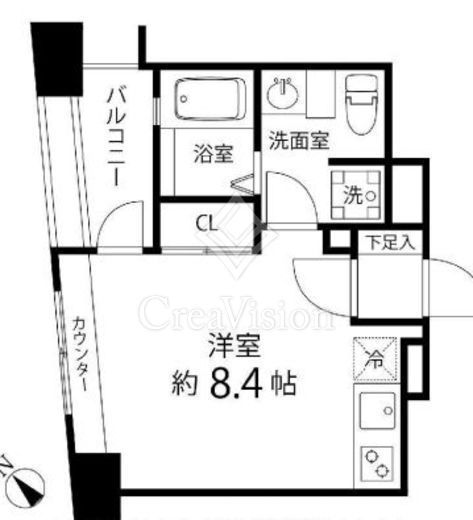 レニール本駒込　1003号室　間取り