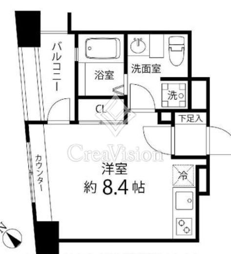 レニール本駒込　503号室　間取り