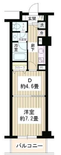 エステージ六義園　103号室　間取り