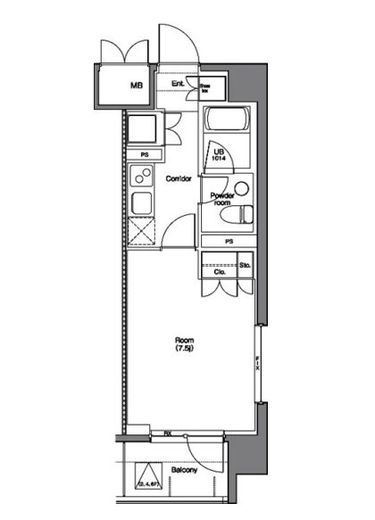 セジョリ御茶ノ水2　305号室　間取り