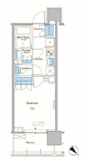 ルフォンプログレ滝野川　403号室　間取り