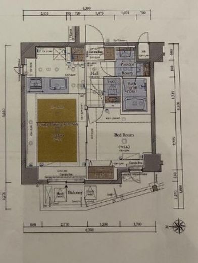 コンシェリア後楽園CROSSIA　404号室　間取り