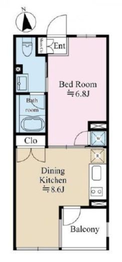 コスモリード池袋レジデンス　603号室　間取り