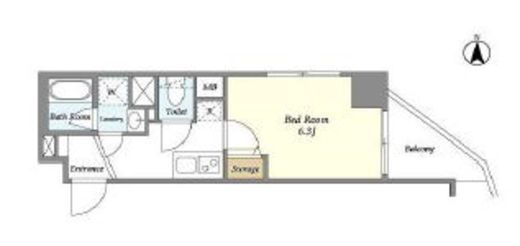 DeLCCS西池袋 (デルックス西池袋)　1101号室　間取り