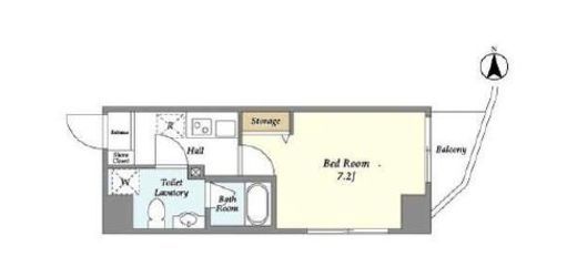 DeLCCS西池袋 (デルックス西池袋)　1202号室　間取り