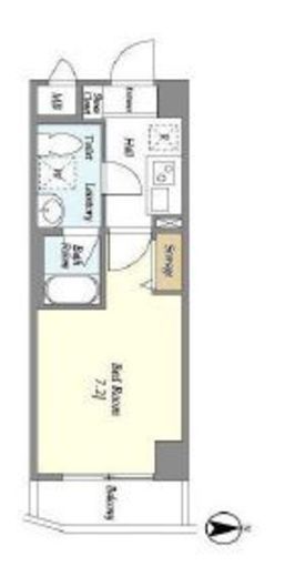 DeLCCS西池袋 (デルックス西池袋)　303号室　間取り