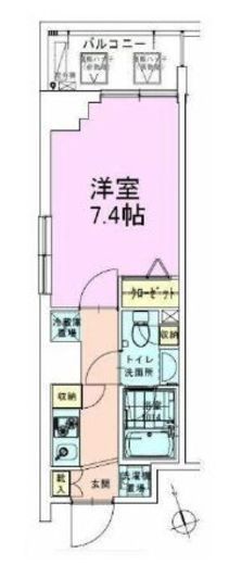 駒込レジデンス壱番館　201号室　間取り