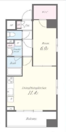 オンズマリーナ　305号室　間取り