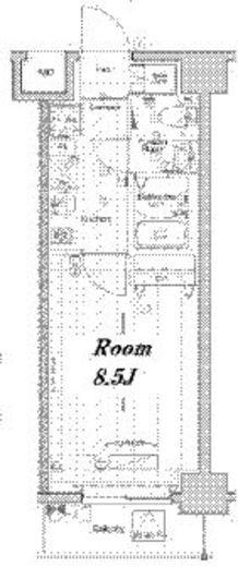 メイクスデザイン池袋イースト　303号室　間取り