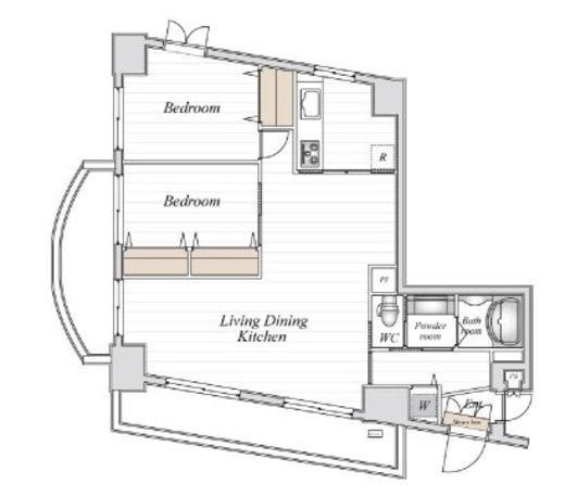 コロネード春日　901号室　間取り