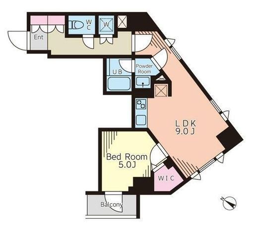 池袋ウエストガーデン　205号室　間取り