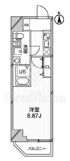 グランパセオ高田馬場　502号室　間取り