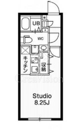 パセオ文京茗荷谷　104号室　間取り