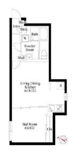 パセオ文京茗荷谷　402号室　間取り