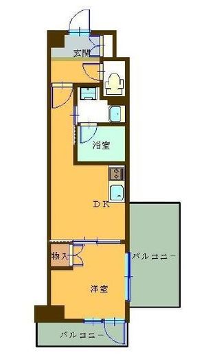 ハーモニーレジデンス六義園　1003号室　間取り