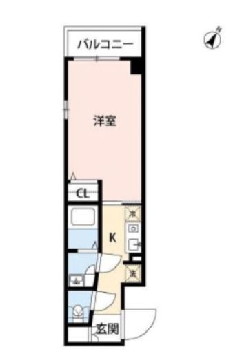 ラ・ファヴォール　101号室　間取り