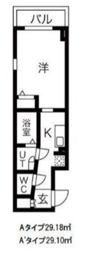 ラ・ファヴォール　301号室　間取り