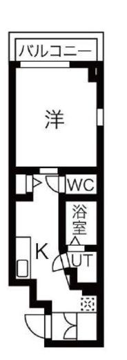 ラ・ファヴォール　411号室　間取り
