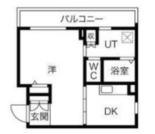 ラ・ファヴォール　507号室　間取り