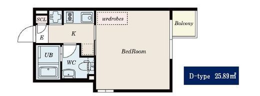 グランパセオ白山　405号室　間取り
