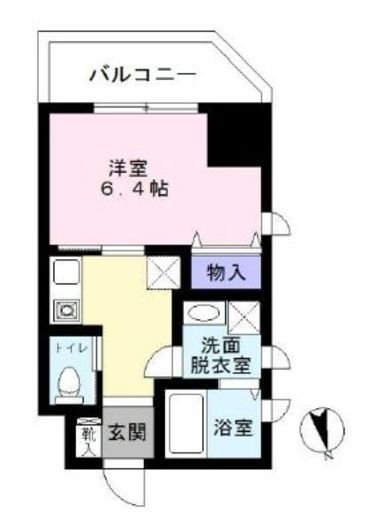 ハイツグレース　705号室　間取り