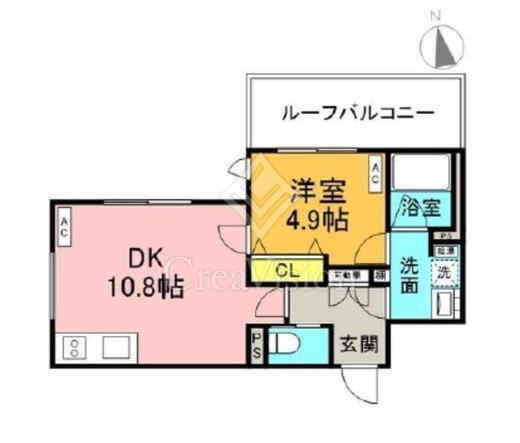 MDM後楽園　201号室　間取り