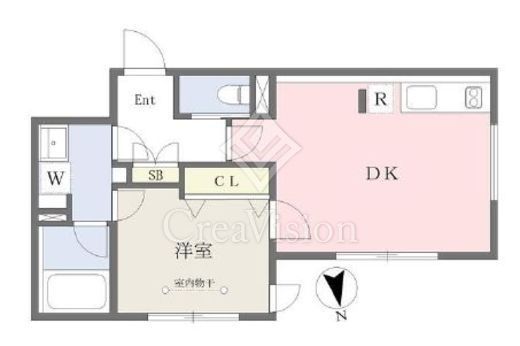 MDM後楽園　301号室　間取り