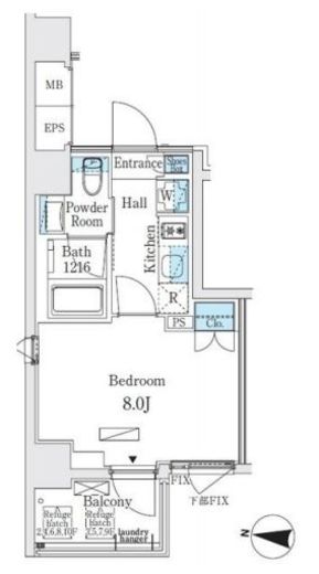 アーバンコア本郷　201号室　間取り