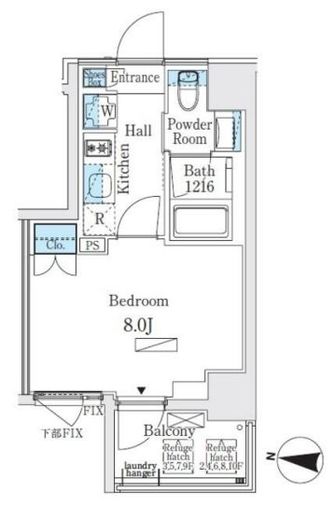 アーバンコア本郷　602号室　間取り