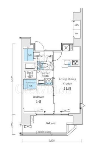 アーバンコア本郷　804号室　間取り