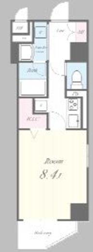 テ レジャンデール護国寺ウエスト　503号室　間取り
