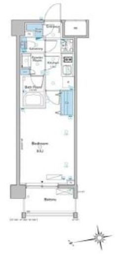 ルフォンプログレ赤羽　103号室　間取り