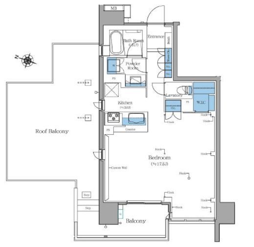 ブランシエスタ王子　901号室　間取り