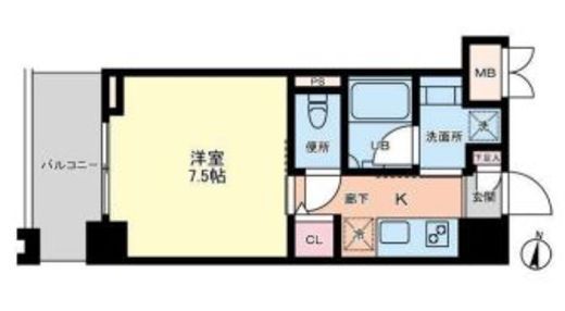 プライマル板橋本町　210号室　間取り