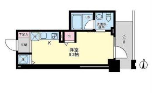 プライマル板橋本町　516号室　間取り