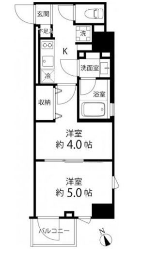 DelCCS IKEBUKURO　903号室　間取り