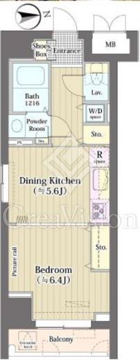 トーク西池袋ウェルフォート　208号室　間取り