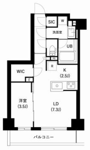 ザ・レジデンス三ノ輪2　202号室　間取り