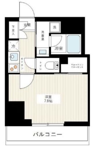 ハーモニーレジデンス大塚山手　1002号室　間取り