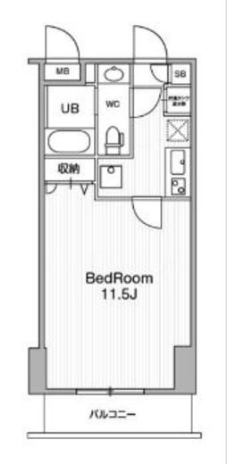 アーバンフラッツ池袋プレミアム　504号室　間取り