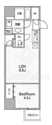 アーバンフラッツ池袋プレミアム　2006号室　間取り
