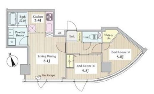 レフューム駒込　301号室　間取り