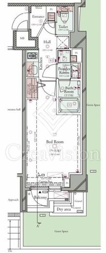 コンシェリア池袋ザレジデンス　E101号室　間取り
