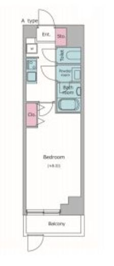 カージェ文京千石　106号室　間取り