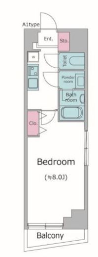 カージェ文京千石　305号室　間取り